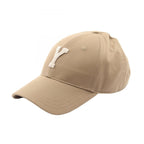 Saint Laurent Paris Cap Varsity Sand Cap