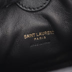 Saint Laurent Paris Shoulder Bag Jamie Mini Pouch Black Leather — view 4