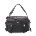 Prada Shoulder Bag Explora Re-Nylon 2-Way Black Nylon