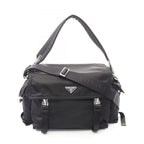 Prada Shoulder Bag Explora Re-Nylon 2-Way Black Nylon