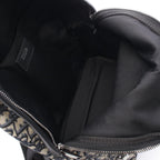 Dior Backpack Rider Auction Kids Navy Canvas Leather Small — view 3