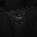 Dior Backpack Rider Auction Kids Navy Canvas Leather Small — view 4