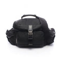 Prada Shoulder Bag Black Nylon Leather