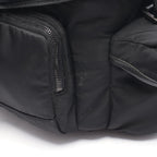 Prada Shoulder Bag Black Nylon Leather — view 7