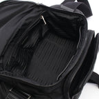 Prada Shoulder Bag Black Nylon Leather — view 3