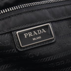 Prada Shoulder Bag Black Nylon Leather — view 4