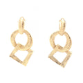 Saint Laurent Earrings Gold