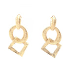 Saint Laurent Earrings Gold