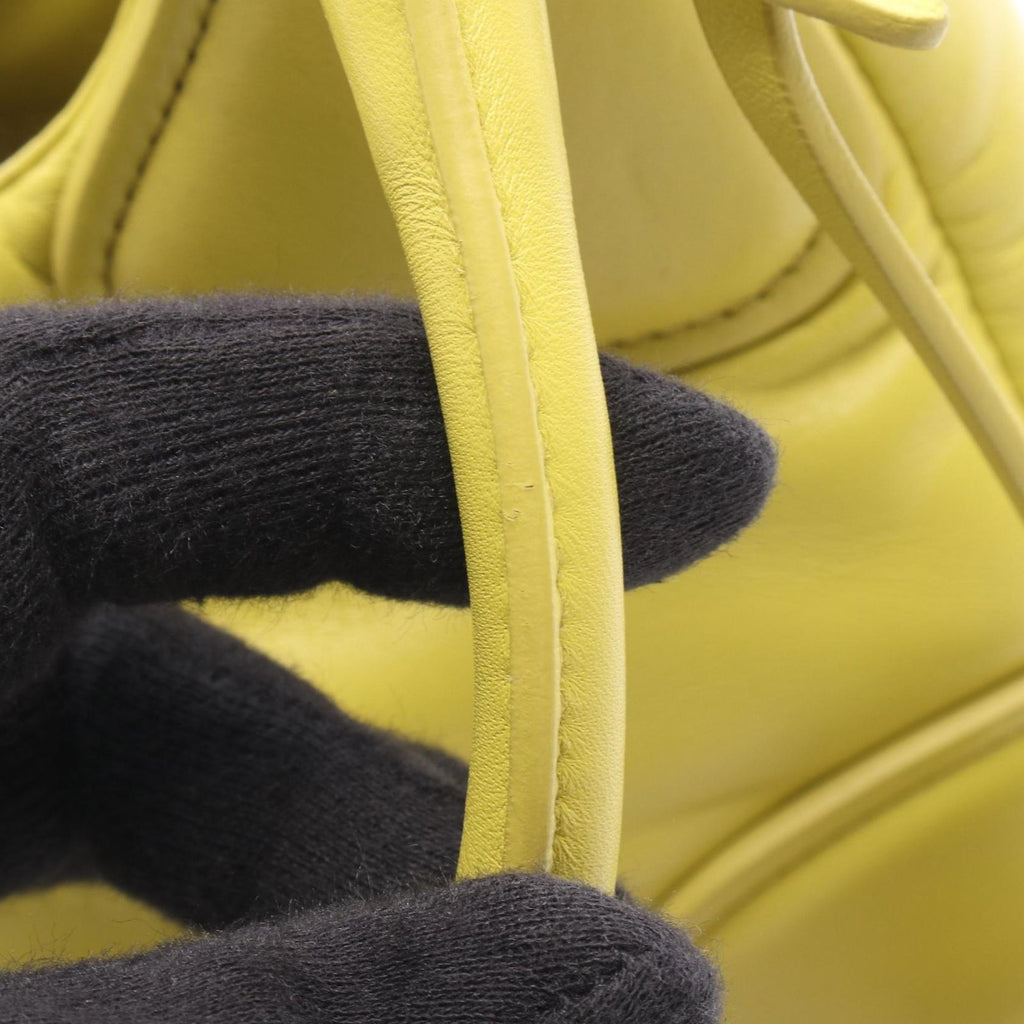 Prada Handbag Moon 2-Way Yellow Leather — view 5