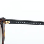 Prada Sunglasses Tortoiseshell Gradient Lens Black Eyewear — view 4