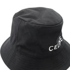 Celine Hat Logo Print Bucket — view 7
