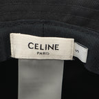 Celine Hat Logo Print Bucket — view 4