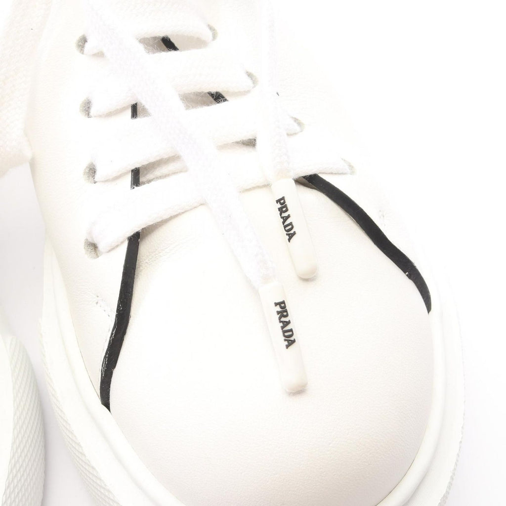 Prada Sneakers Platform White Leather — view 9