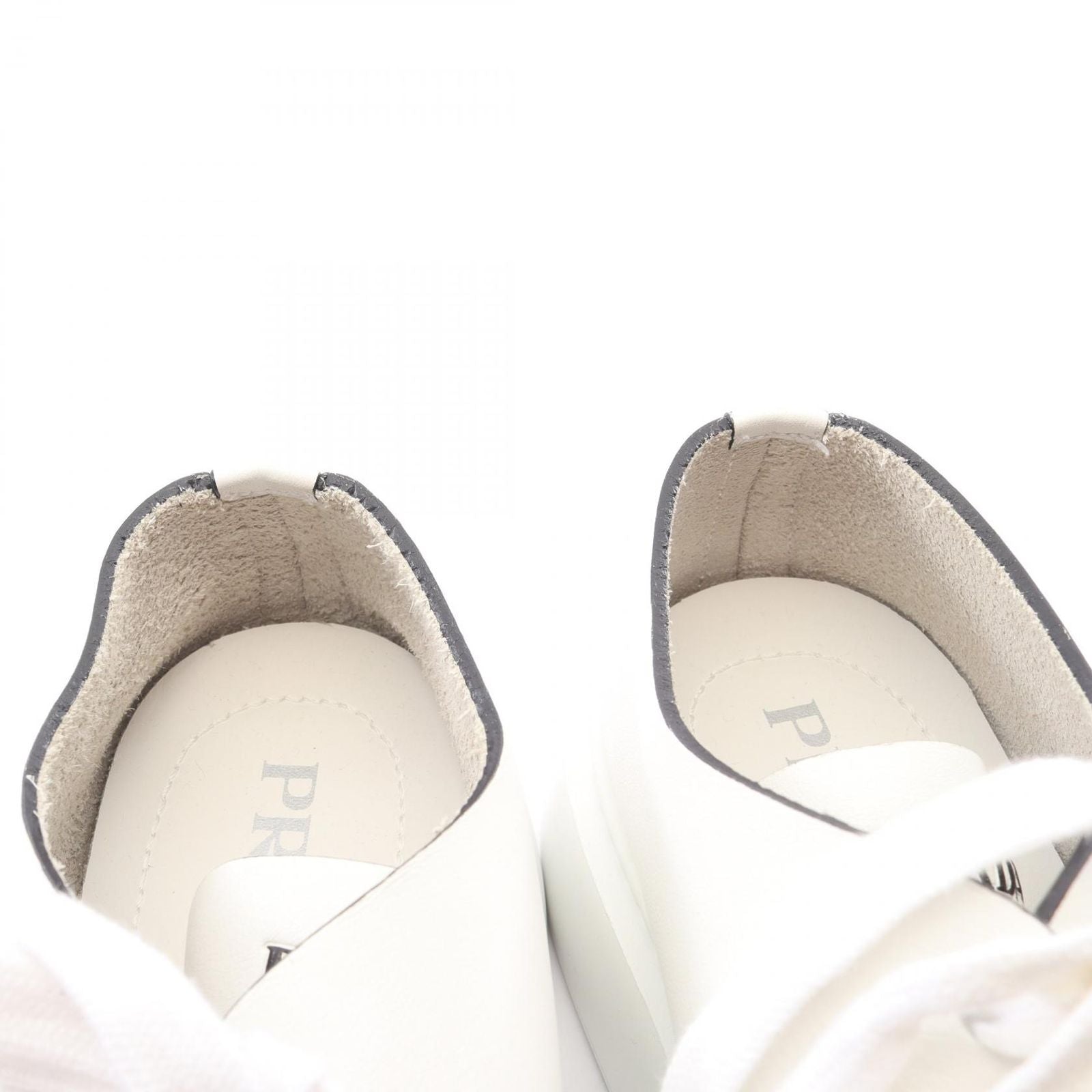 Prada Sneakers Platform White Leather — view 8