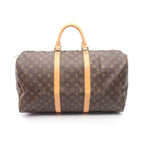 Louis Vuitton Boston Bag Keepall 50 Canvas Leather