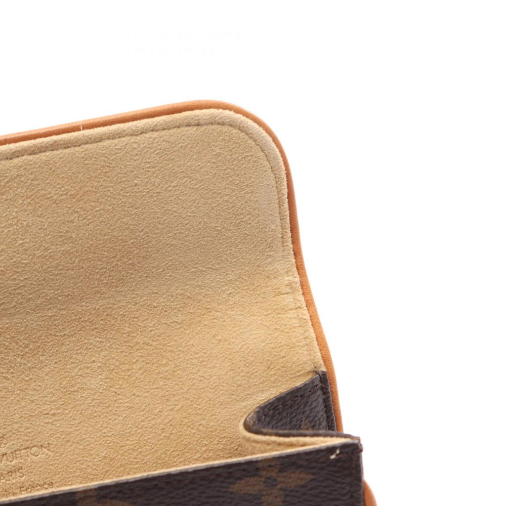 Louis Vuitton Waist Bag Pochette with Florentine Bouton Pression Canvas Leather — view 6