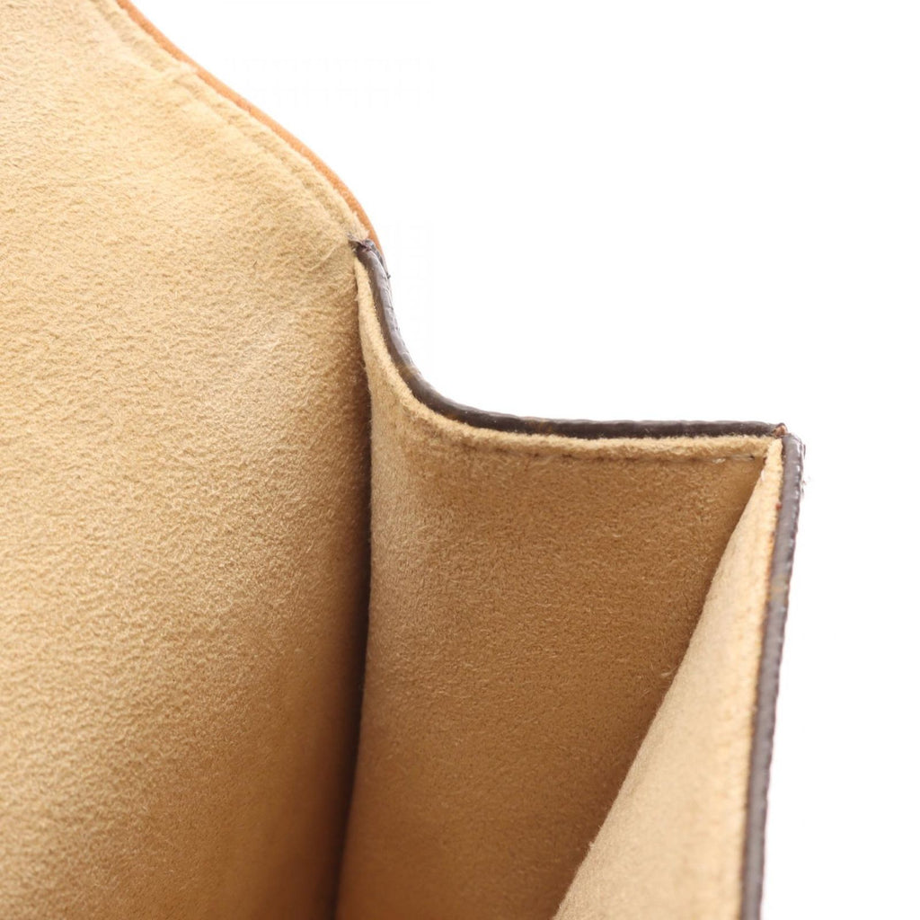 Louis Vuitton Waist Bag Pochette with Florentine Bouton Pression Canvas Leather — view 7
