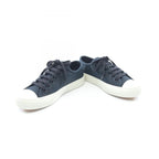 Prada Sneakers Triangle Patch Navy Canvas Logo — view 3