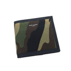 Saint Laurent Paris Bifold Bill Camouflage Wallet