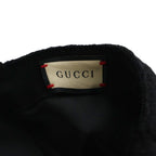 Gucci GG Marmont Cap Hat Mohair M Black — view 4