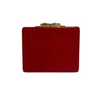 Saint Laurent Vintage YSL Logo Leather Kiss Lock Bifold Wallet — view 2