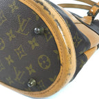 Louis Vuitton Handbag Bucket PM Monogram Canvas Brown — view 6
