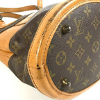 Louis Vuitton Handbag Bucket PM Monogram Canvas Brown — view 7