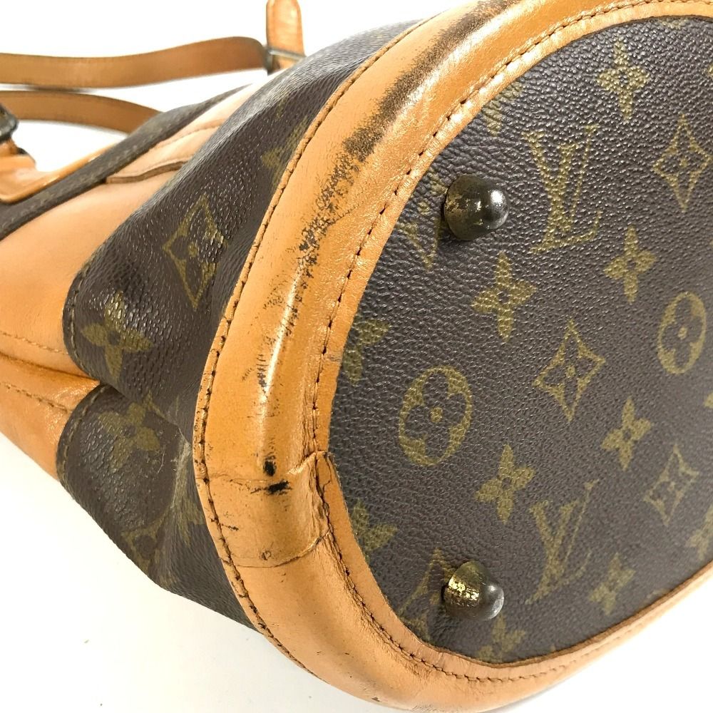 Louis Vuitton Handbag Bucket PM Monogram Canvas Brown — view 7