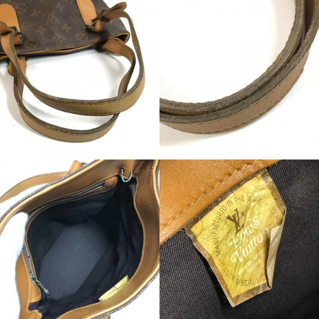 Louis Vuitton Handbag Bucket PM Monogram Canvas Brown — view 8