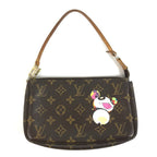 Louis Vuitton Shoulder Bag Pochette Monogram Canvas Brown
