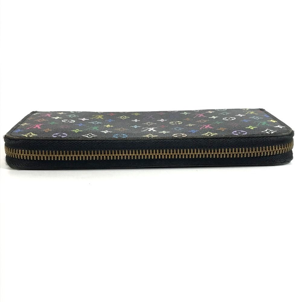 Louis Vuitton Wallet Zippy Monogram Multicolor Canvas Noir Black — view 6