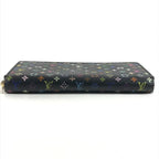 Louis Vuitton Wallet Zippy Monogram Multicolor Canvas Noir Black — view 5