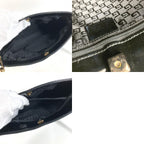 Gucci Shoulder Bag Logo Stripe 001 Canvas Black — view 9