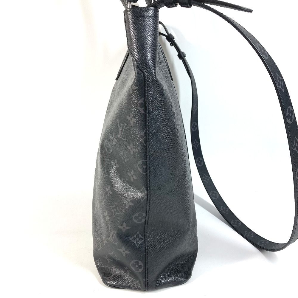 Louis Vuitton Tote City Taiga Leather Black — view 4