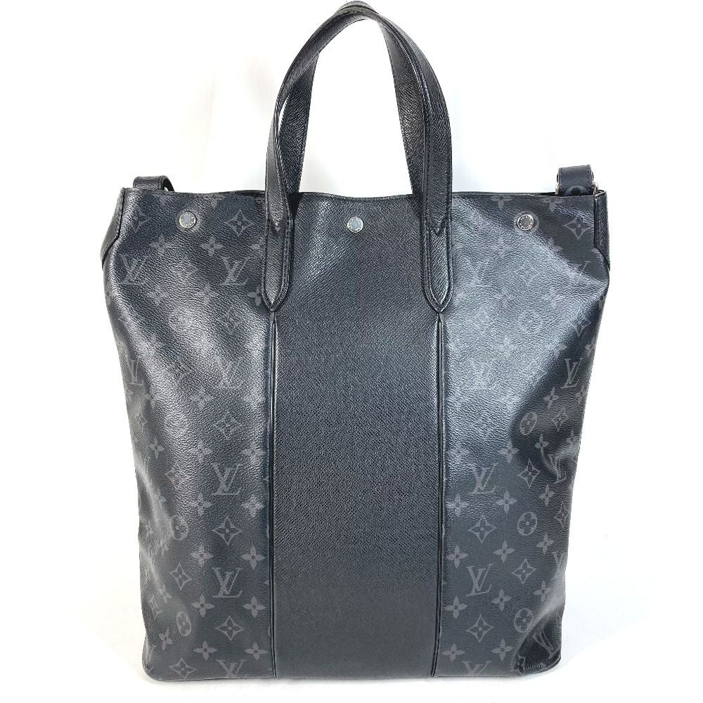 Louis Vuitton Tote City Taiga Leather Black — view 2
