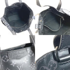 Louis Vuitton Tote City Taiga Leather Black — view 8
