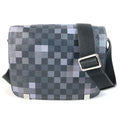 Louis Vuitton Shoulder Bag District PM Damier Graphite Canvas Black