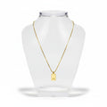 Dior Trotter Plate Gold Necklace