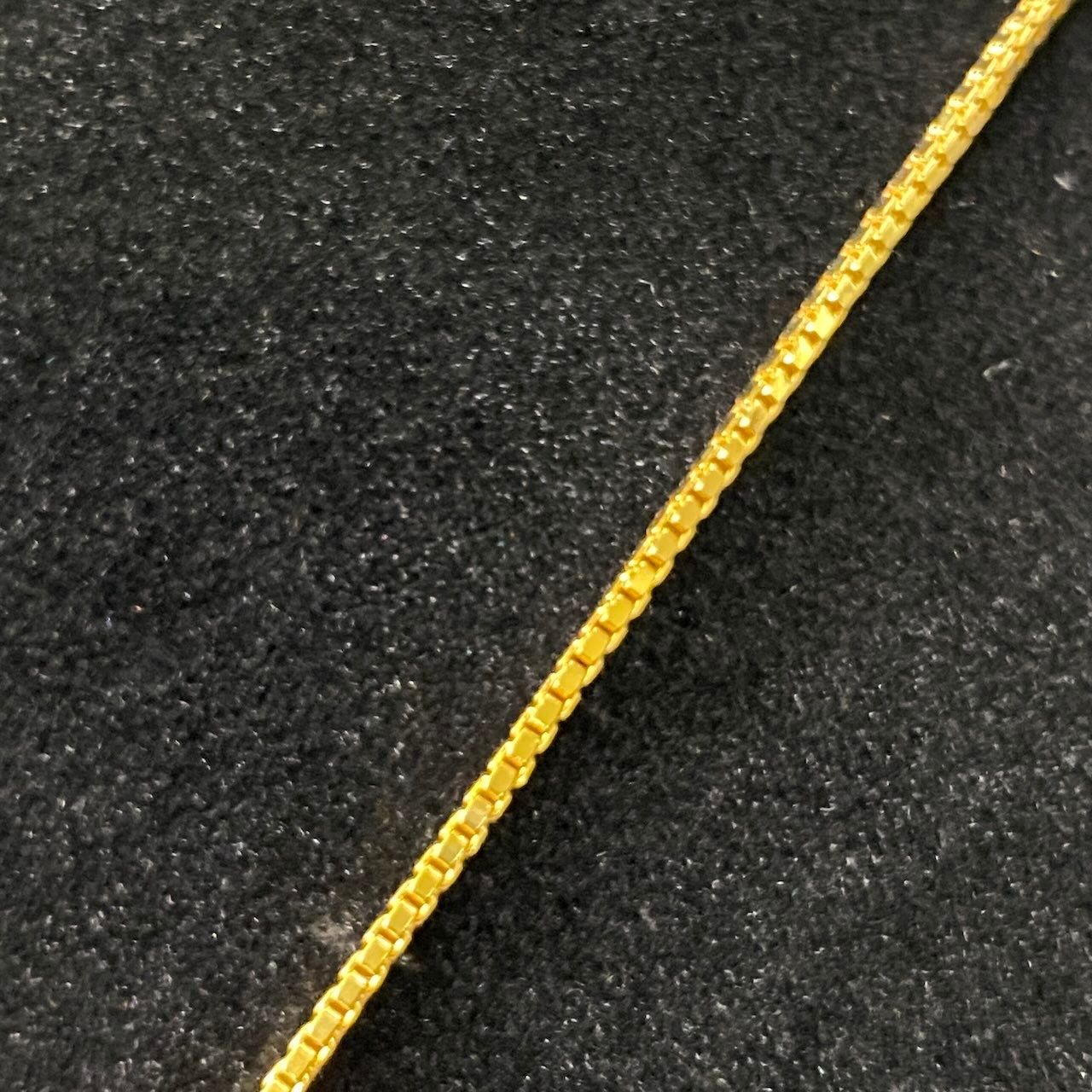 Dior Trotter Plate Gold Necklace — view 5