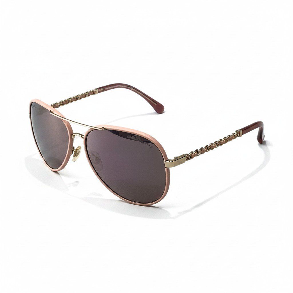 Chanel Pilot Eyewear Pink