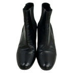 Saint Laurent Paris Short Boots 37 Black Side Gore Leather — view 8