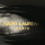 Saint Laurent Paris Short Boots 37 Black Side Gore Leather — view 5