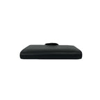 Hermes Illiade Compact Wallet Chevresham Kira Leather Bifold Black — view 6
