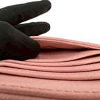 Chanel And Fragment Case Quilted CC Logo Caviar Leather Coin Pass Pink — view 7