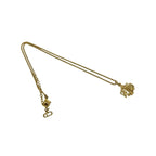 Dior Vintage Logo Pendant Gold — view 5