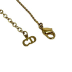 Dior Vintage Logo Pendant Gold — view 4