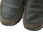 Prada Linea Rossa Slip on Leather 8.5 Black Slipper — view 3
