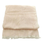 Gucci GG Pattern Cotton Shawl Lightweight 60 190 cm Light Pink Scarf — view 2