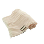 Gucci GG Pattern Cotton Shawl Lightweight 60 190 cm Light Pink Scarf — view 4