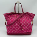 Louis Vuitton Monogram Denim Noefle Handbag Shoulder Rose Indien Pink Tote
